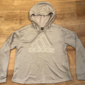 Adidas grey hoodie
